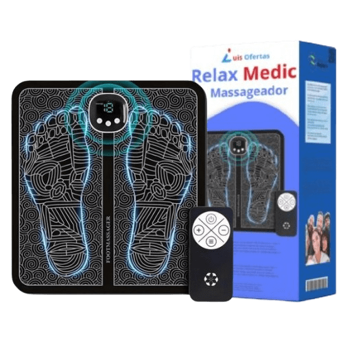 Massageador RelaxMedic®  - Reduz Dores e Inchaços