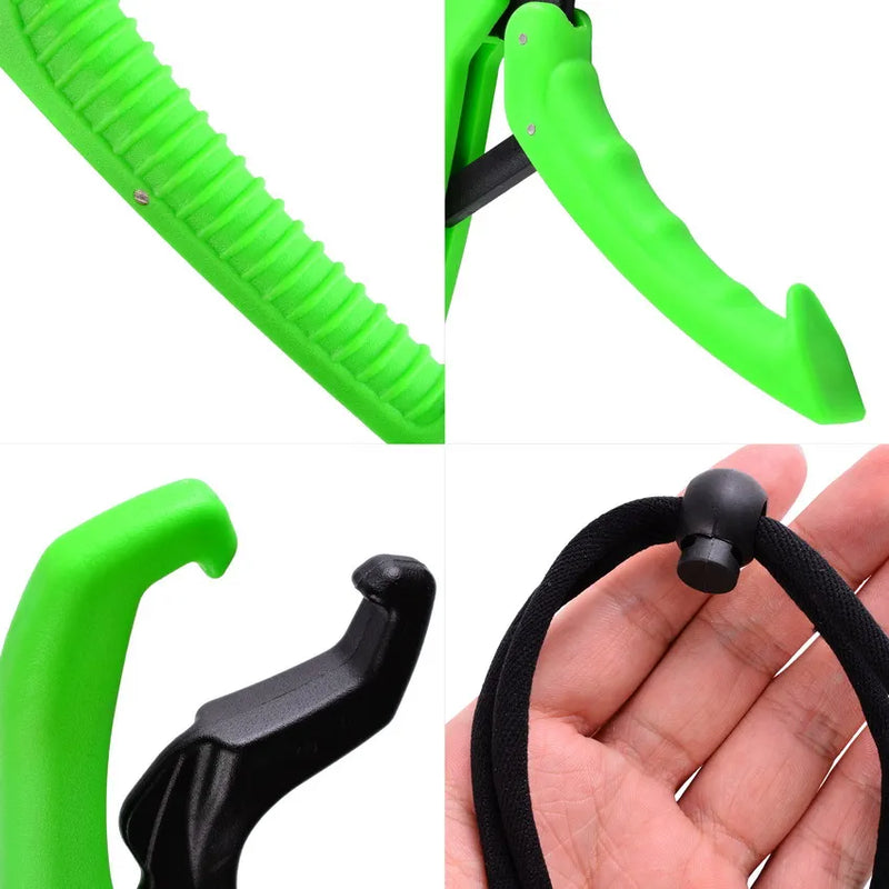 Aorace 16/24cm Fish Lip Gripper Grip Bass Trout ABS Fishing Pliers Gear Controller Fishing Tool Tackle Plastic Fishing Tools